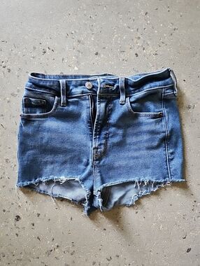 Women’s Old Navy Rockstar Skinny Denim Frayed Hem Shorts Size 2